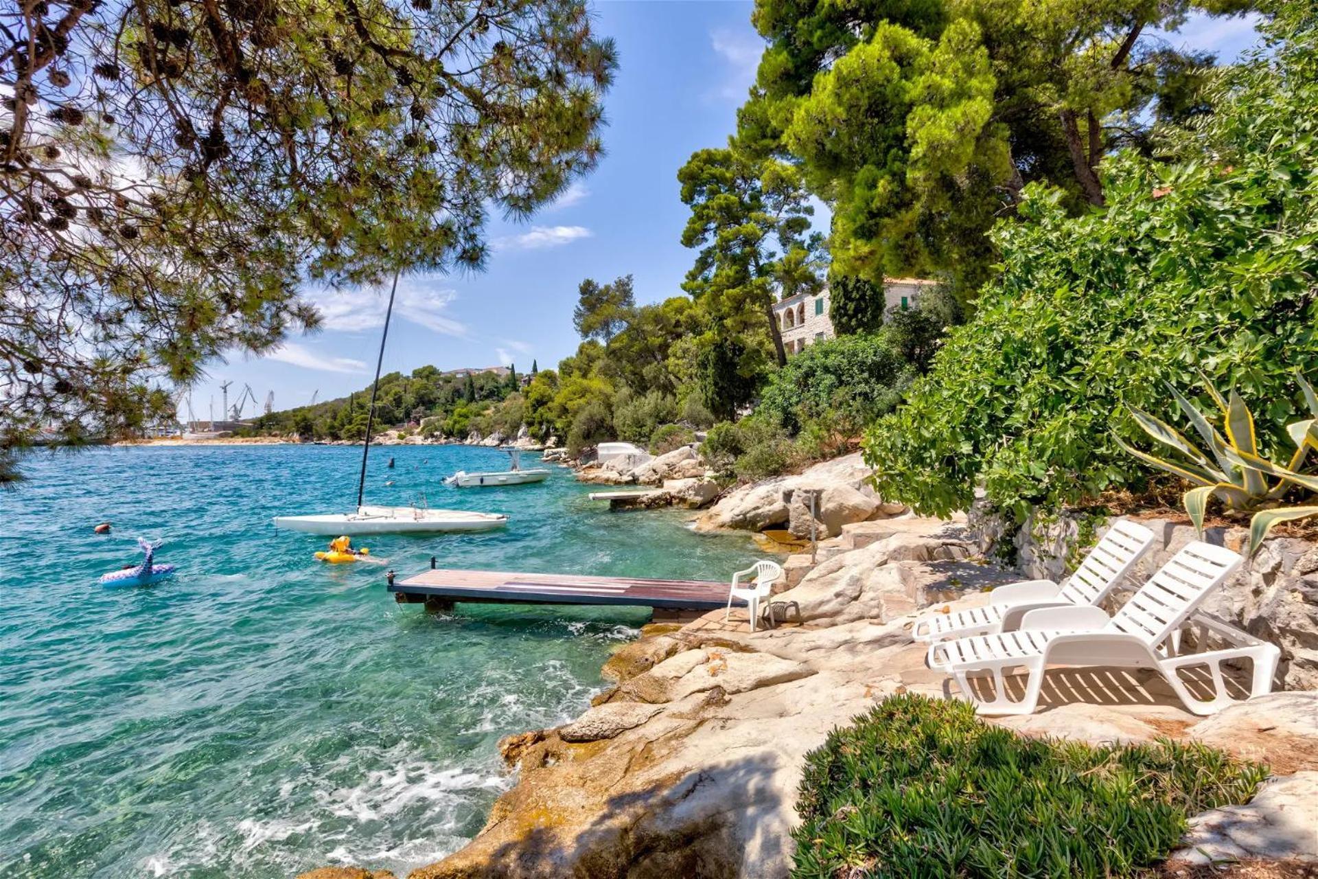 Villa Penava, Private Beach, Pool And 7Min To Трогир Экстерьер фото