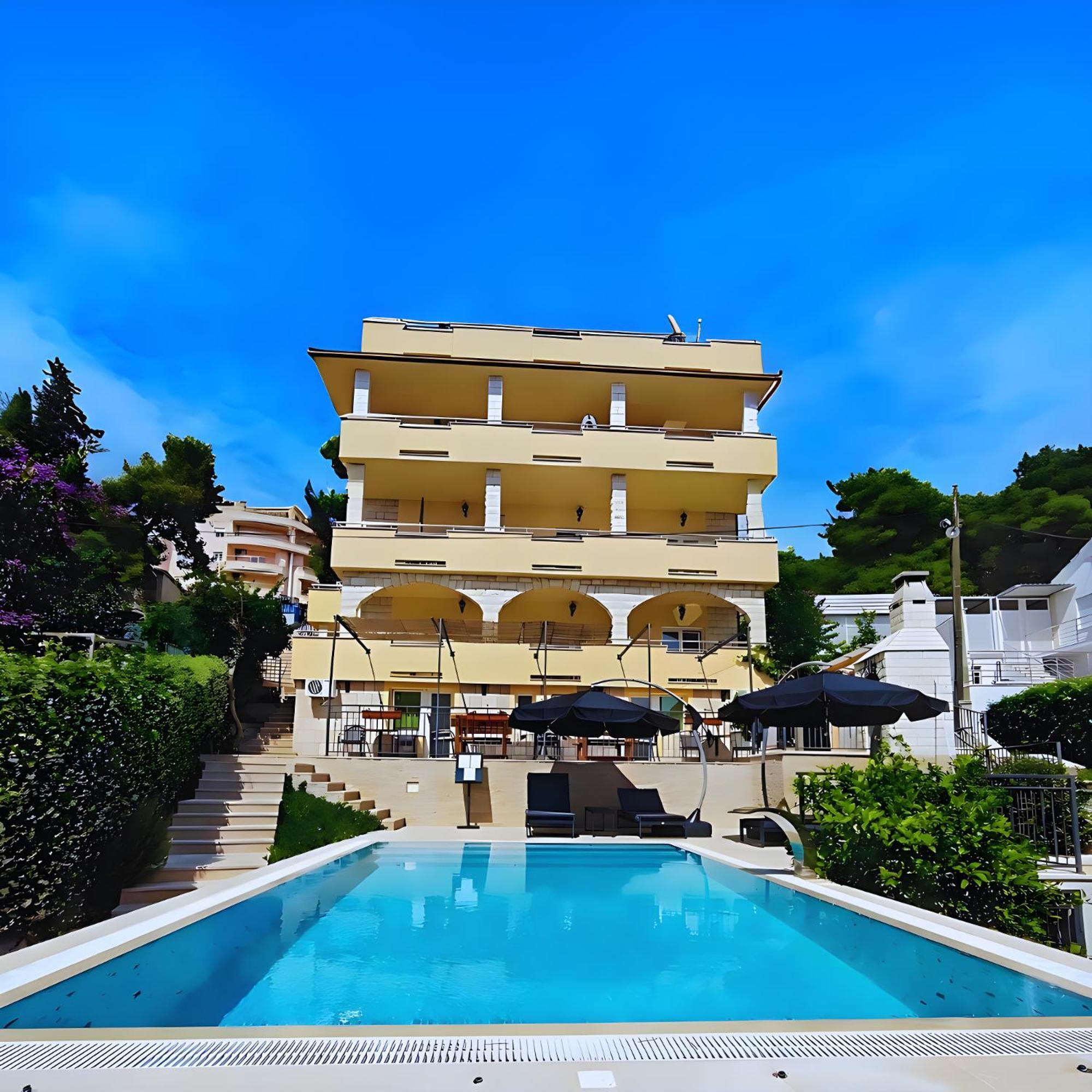 Villa Penava, Private Beach, Pool And 7Min To Трогир Экстерьер фото